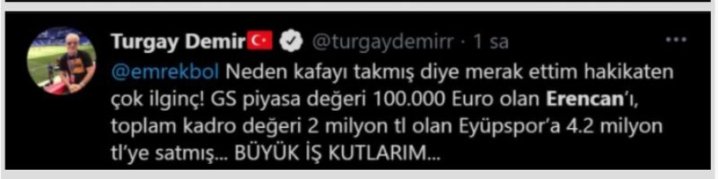 Galatasaray Erencan Yardımcı'yı sattı, sosyal medya karıştı! 13