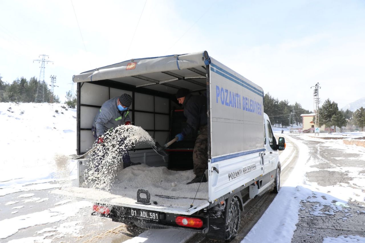 Başkan Çay'ın karla mücadelesi takdir topladı 6