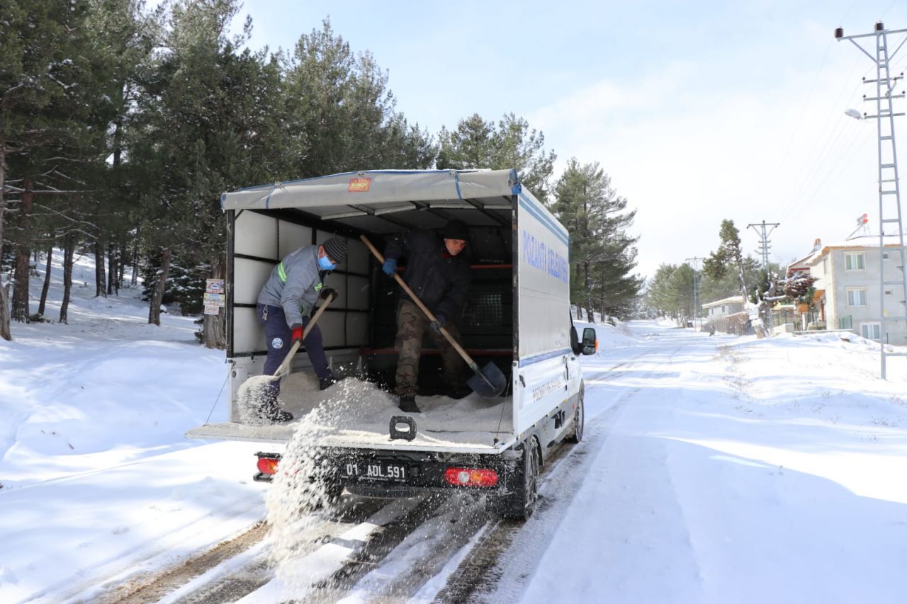 Başkan Çay'ın karla mücadelesi takdir topladı 3