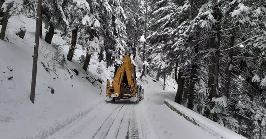 Başkan Çay'ın karla mücadelesi takdir topladı 9