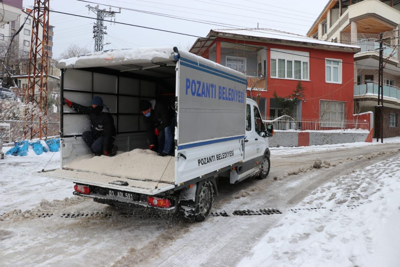 Başkan Çay'ın karla mücadelesi takdir topladı 8