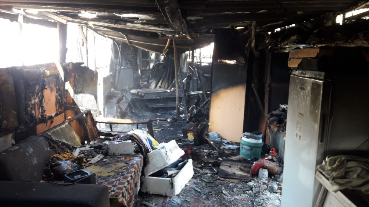 Tüpü çakmakla kontrol etti, olanlar oldu 11