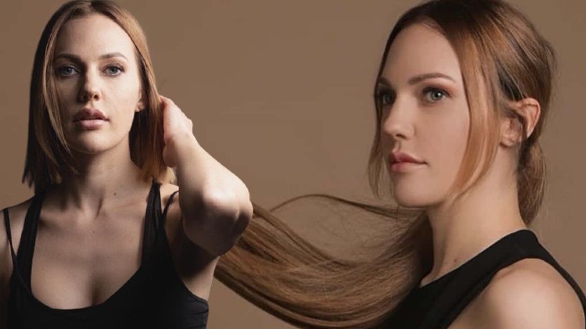 Meryem Uzerli, mayolu pozlarıyla nefes kesti 1