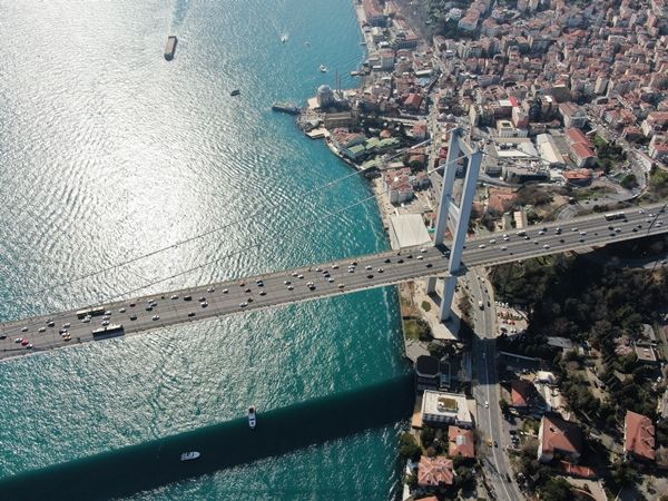 İstanbul Boğazı'nda muhteşem görüntü! 9