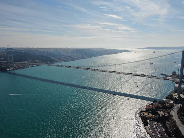 İstanbul Boğazı'nda muhteşem görüntü! 7