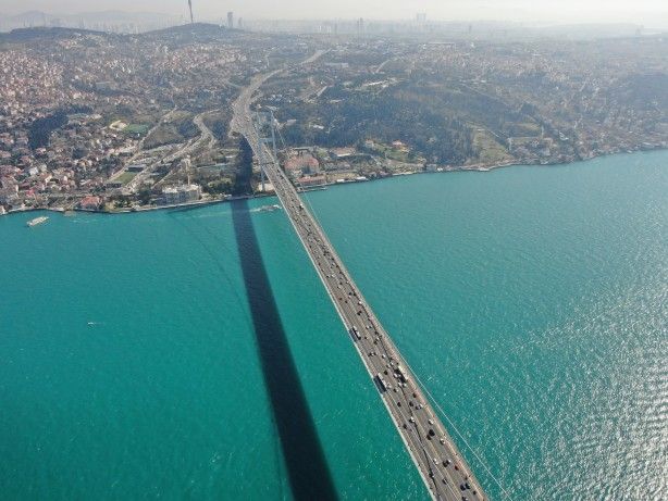 İstanbul Boğazı'nda muhteşem görüntü! 1