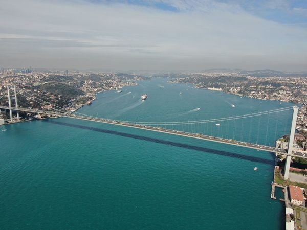 İstanbul Boğazı'nda muhteşem görüntü! 4