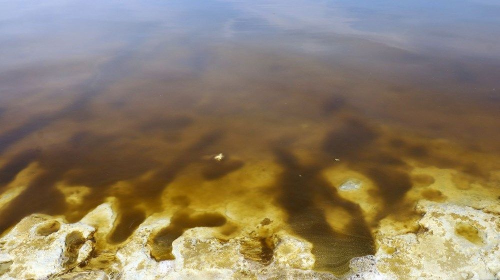 Burdur Gölü'nde korkutan görüntü 2