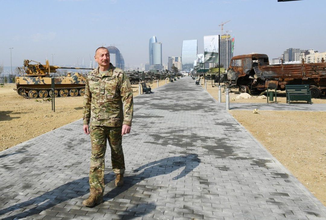 Azerbaycan'da Askeri Ganimet Parkı açıldı! Karabağ'da ele geçirildi 6