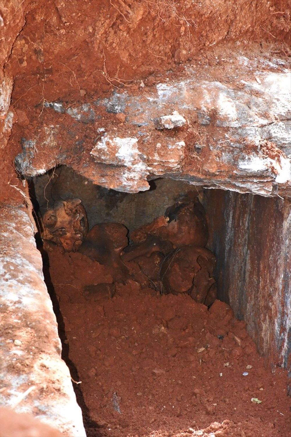 Sulama kanalı kazısında ortaya çıktı! Görenler şaşırdı 4