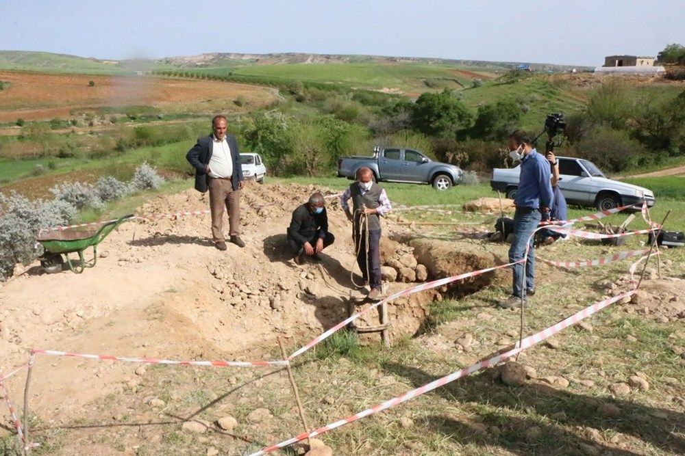 Adıyaman’da 1500 yıl öncesine ait 7 insan iskeleti bulundu 2