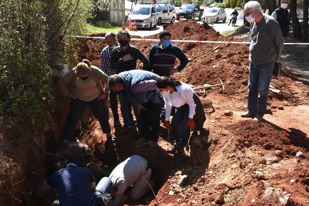 Sulama kanalı kazısında ortaya çıktı! Görenler şaşırdı 9