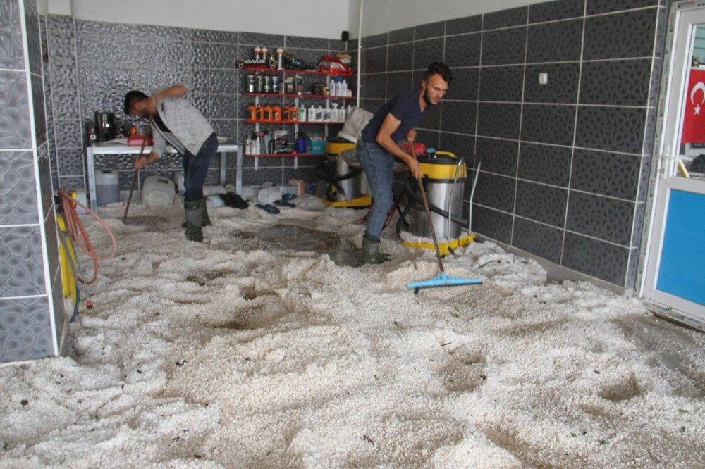 Böyle temizlendi! 15 dakikada beyaza büründü 12