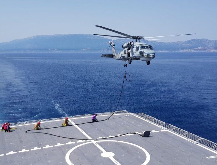 Türk donanması Ege Denizi'nde 1