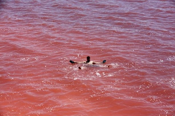 İran'daki göl neden kırmızıya dönüştü? 15