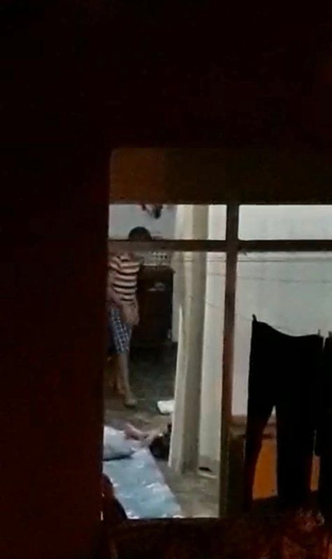 Engelli torununu işte böyle darp etti! Yürek yakan görüntüler 5