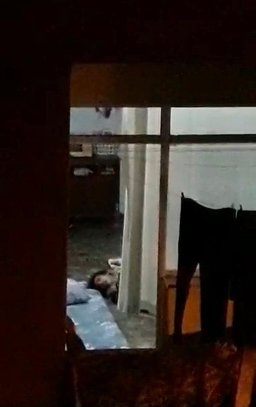 Engelli torununu işte böyle darp etti! Yürek yakan görüntüler 9