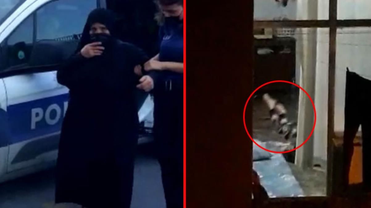 Engelli torununu işte böyle darp etti! Yürek yakan görüntüler 11