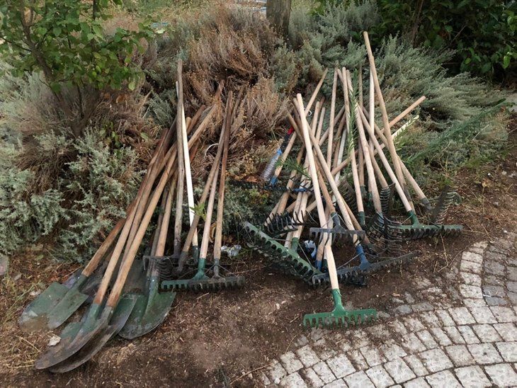 Yangın nöbetinde en ön saftalar! 3