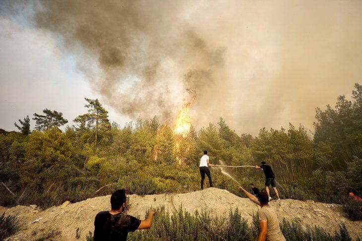 Yangın nöbetinde en ön saftalar! 4