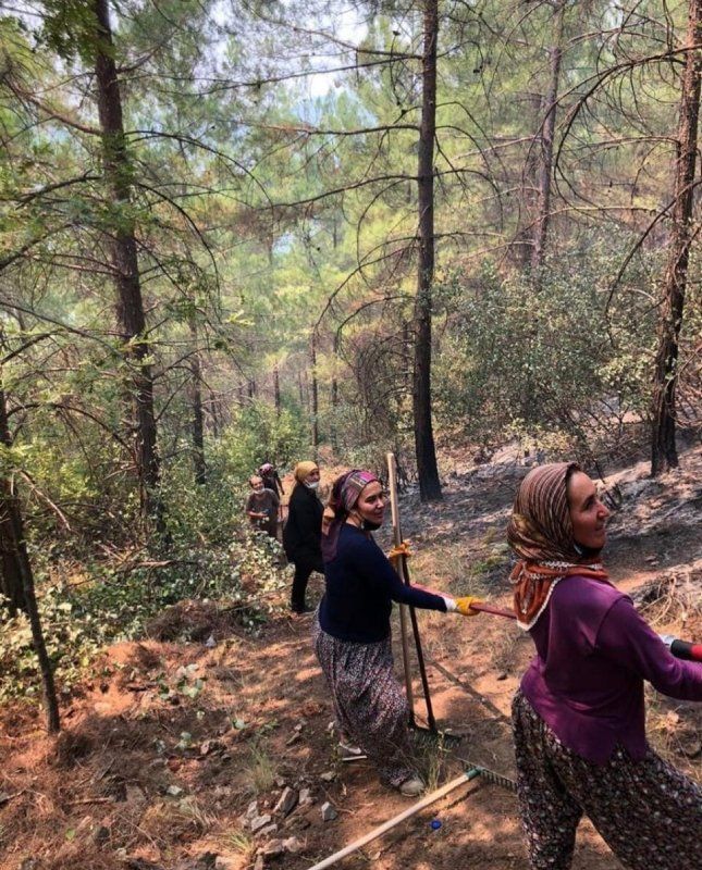 Yangın nöbetinde en ön saftalar! 1