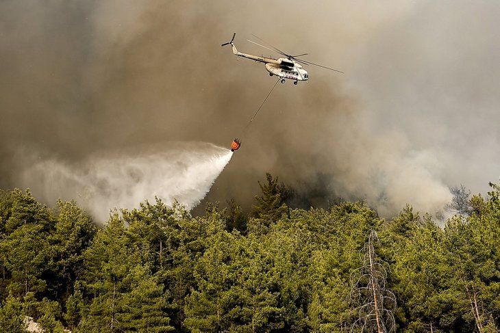 Yangın nöbetinde en ön saftalar! 25