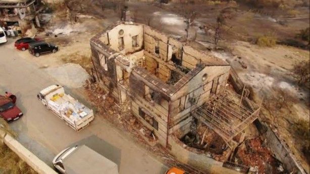 İç acıtan kareler! Havadan görüntülendi 44