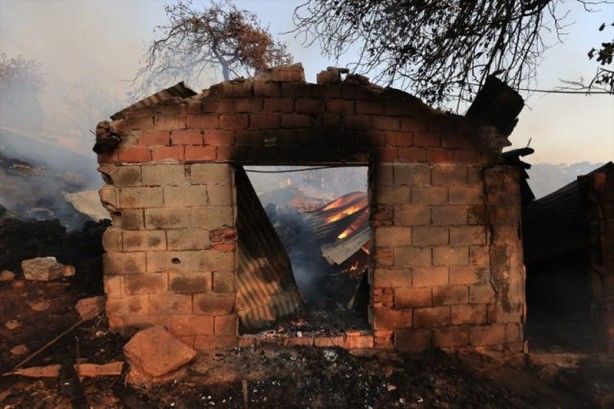 İç acıtan kareler! Havadan görüntülendi 56