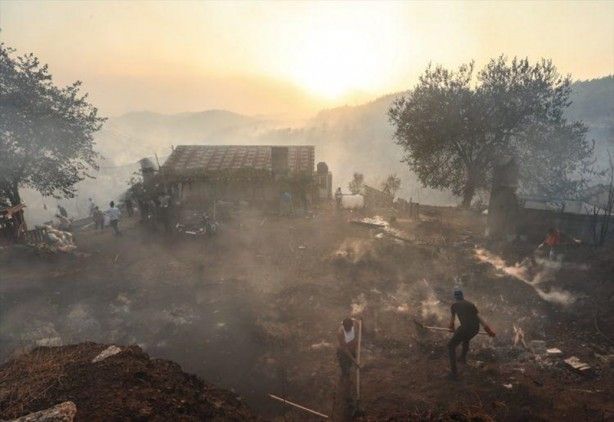 İç acıtan kareler! Havadan görüntülendi 59