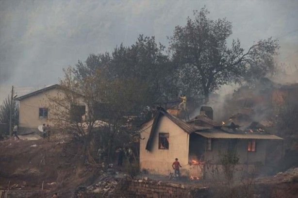 İç acıtan kareler! Havadan görüntülendi 65