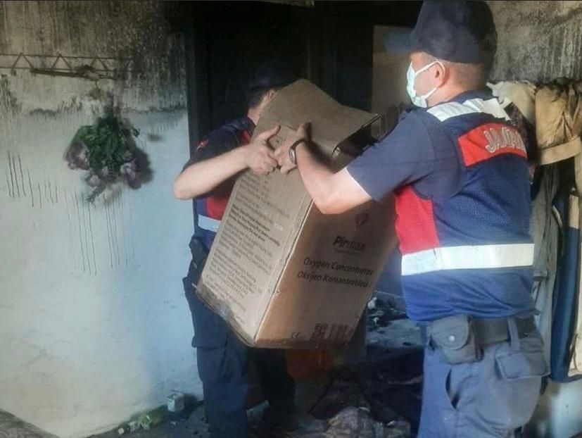 Osmaniye İl Jandarma’dan yangınzedelere büyük destek 2