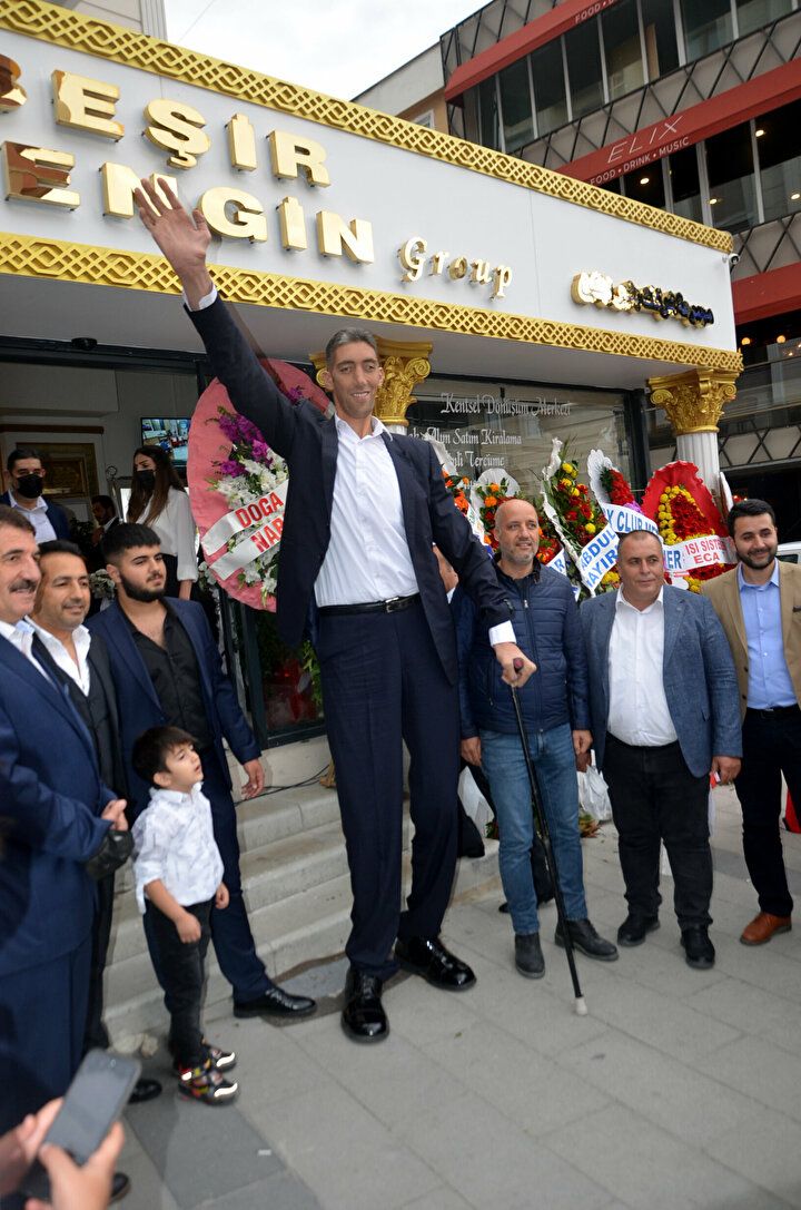 En uzun insan Sultan Kösen: Bana 5 doz aşı yapılmasını istedim 4