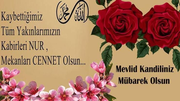 Mevlid Kandili msj resimli 2021 | En güzel, anlamlı Mevlid Kandili mesajları Facebook, Whatsapp 10