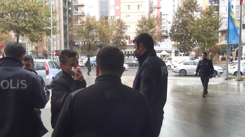 Motorlu magandadan garip savunma 7