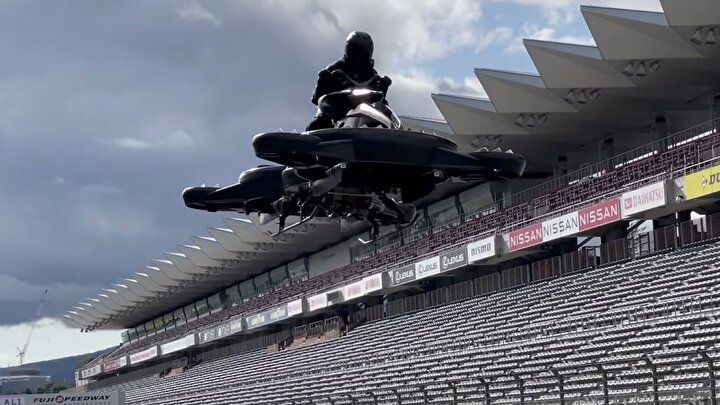 Uçan motosiklet satışa çıktı! İşte fiyatı 5