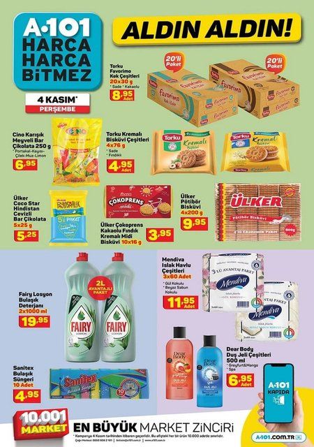A101'de bu hafta sürpriz ürünler var! 4 Kasım Perşembe A101 aktüel ürünler kataloğunda neler var? 3