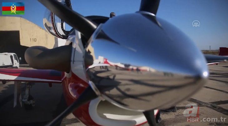 HÜRKUŞ Azerbaycan semalarında nefes kesti! 1