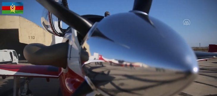 HÜRKUŞ Azerbaycan semalarında nefes kesti! 6