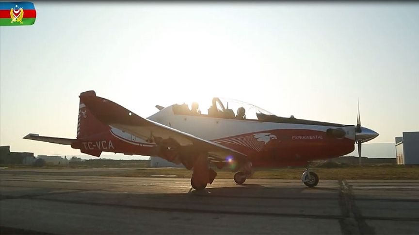 HÜRKUŞ Azerbaycan semalarında nefes kesti! 11