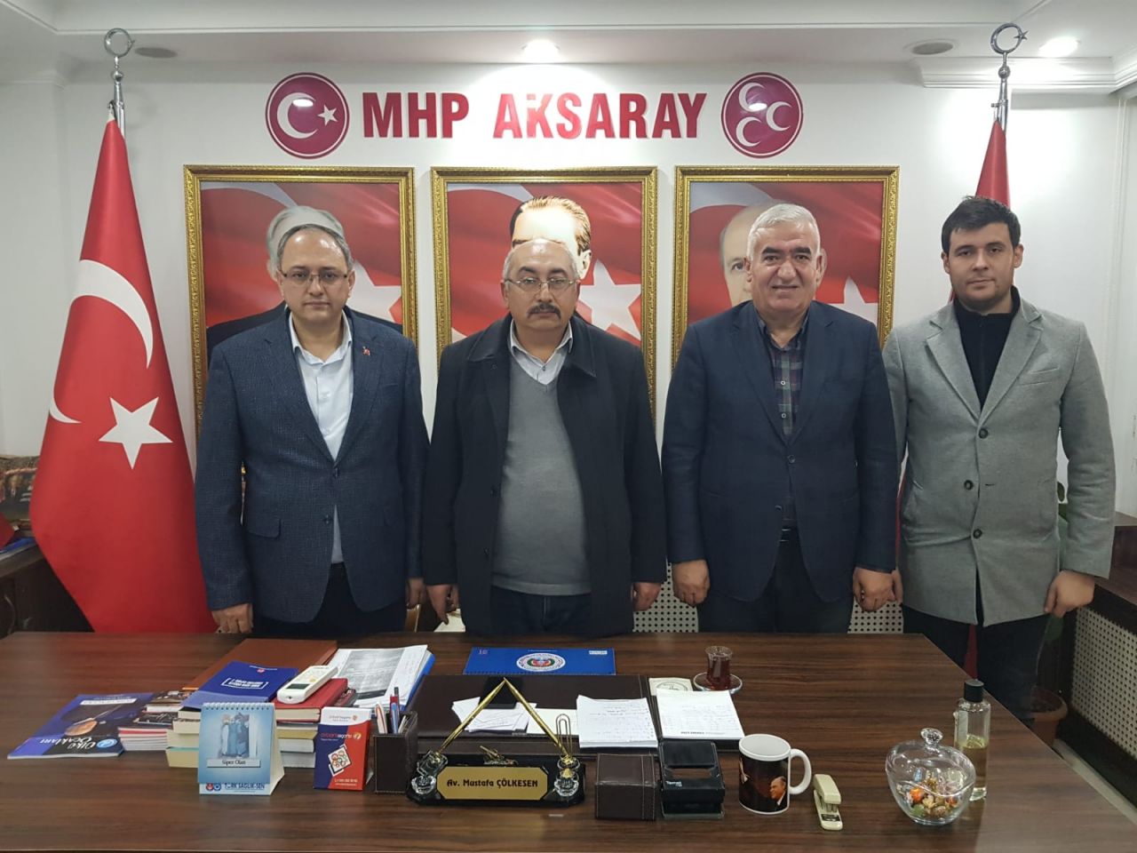 MHP Aksaray-Merkez ‘Topkaya Belde Teşkilatı’ kuruldu 2