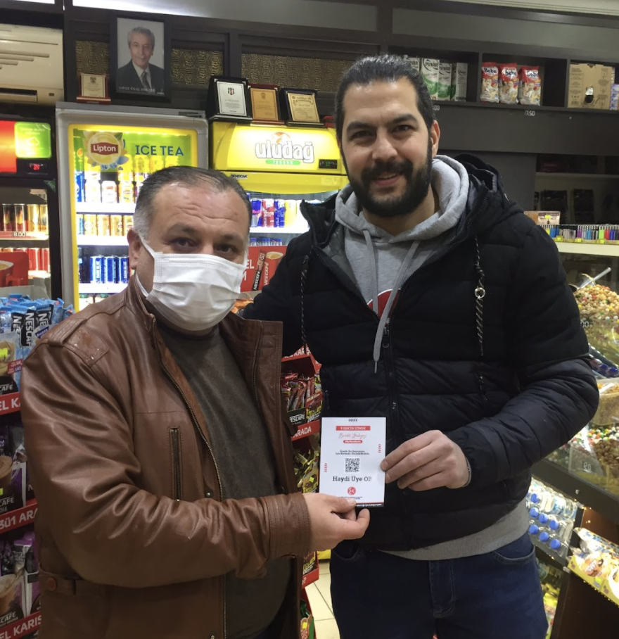 MHP Ankara İl Başkanlığı üyelik kampanyası için sahaya indi 4