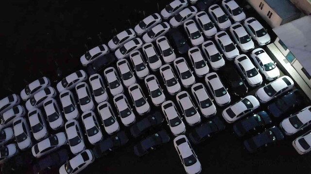 Stoklanmış araçlar ortaya çıktı! Böyle bekletiliyorlar... 9