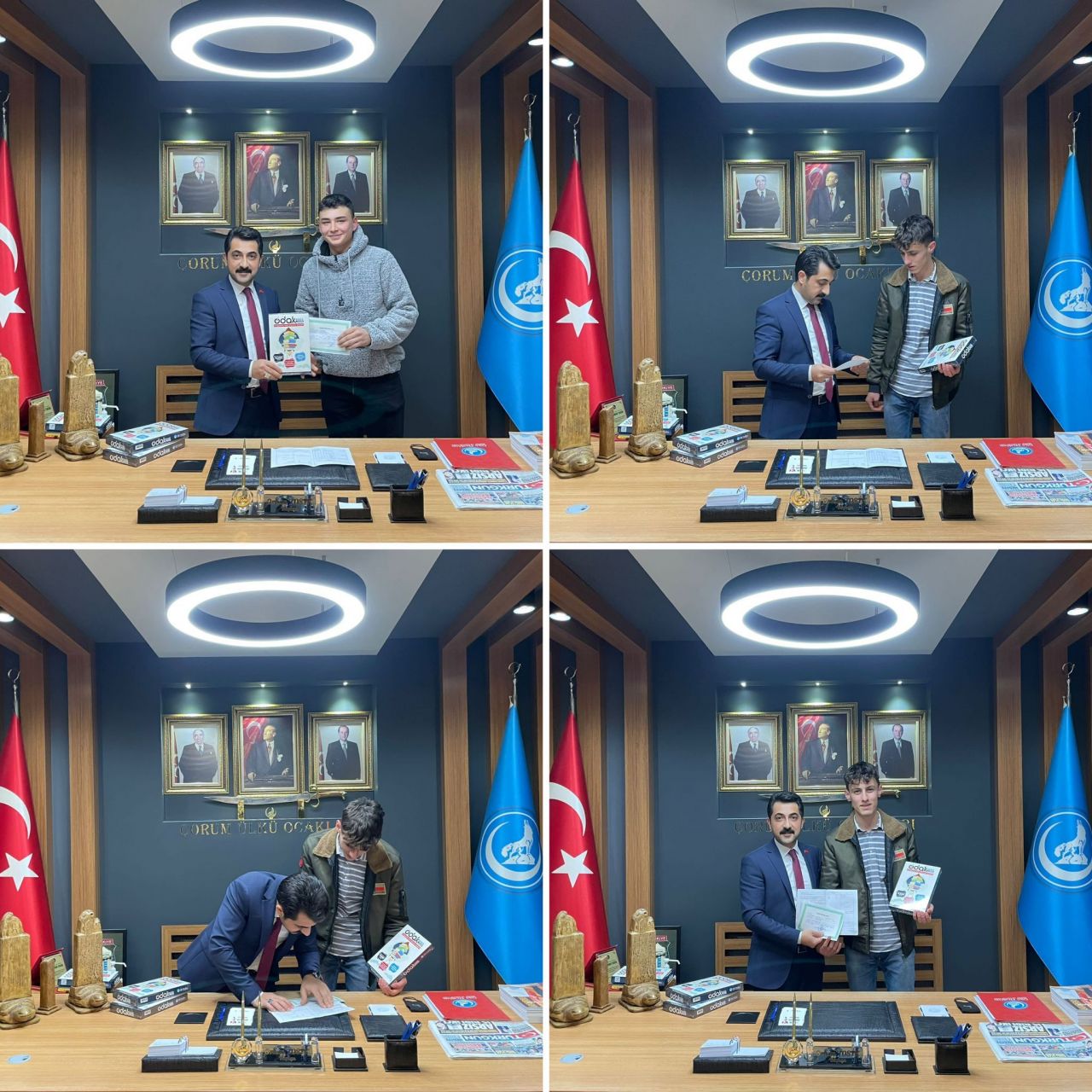 Ülkü Ocakları binlerce öğrenciye Odak2023 dağıttı 2