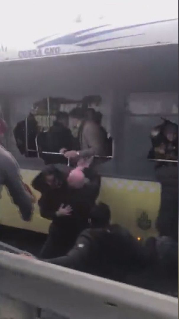 Yolcular böyle kurtarıldı 9