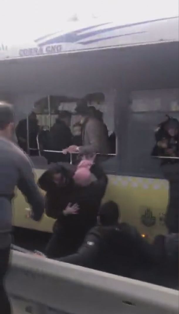 Yolcular böyle kurtarıldı 10