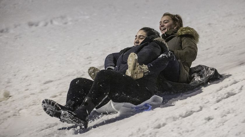 Başkentlilerin kar keyfi 4