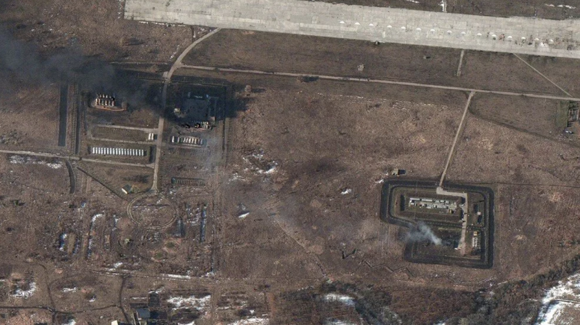 Ukrayna'da yaşanan yıkım uzaydan görüntülendi 15