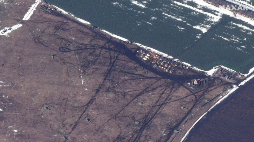 Ukrayna'da yaşanan yıkım uzaydan görüntülendi 8