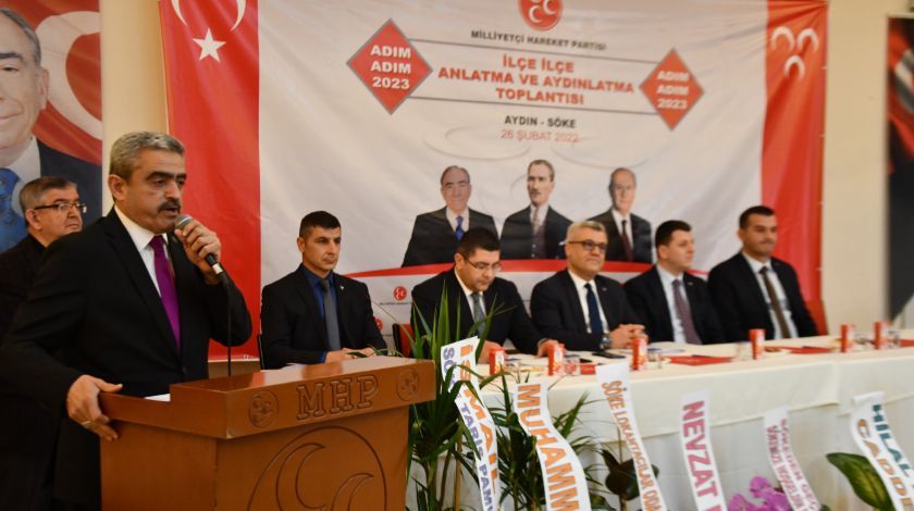 Söke’de MHP’nin “Adım adım 2023” aydınlanma toplantısı yapıldı 1