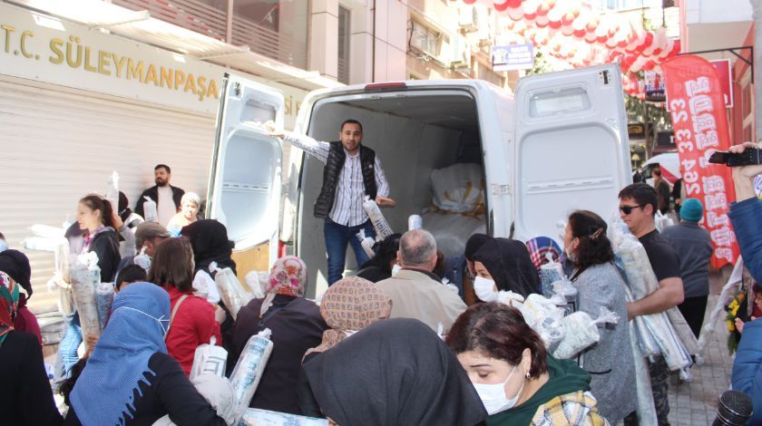 Tekirdağ’da indirim izdiham 3